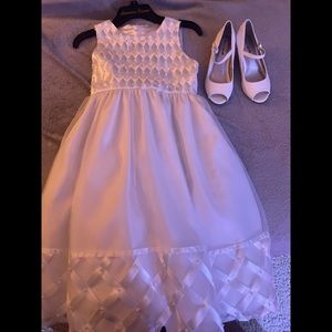 American Princess dress & shoes * First Communion*